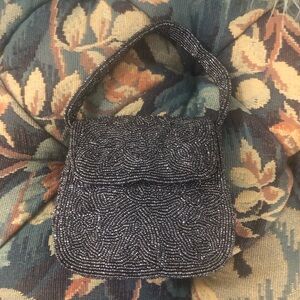 Vintage Micro Beaded Bag